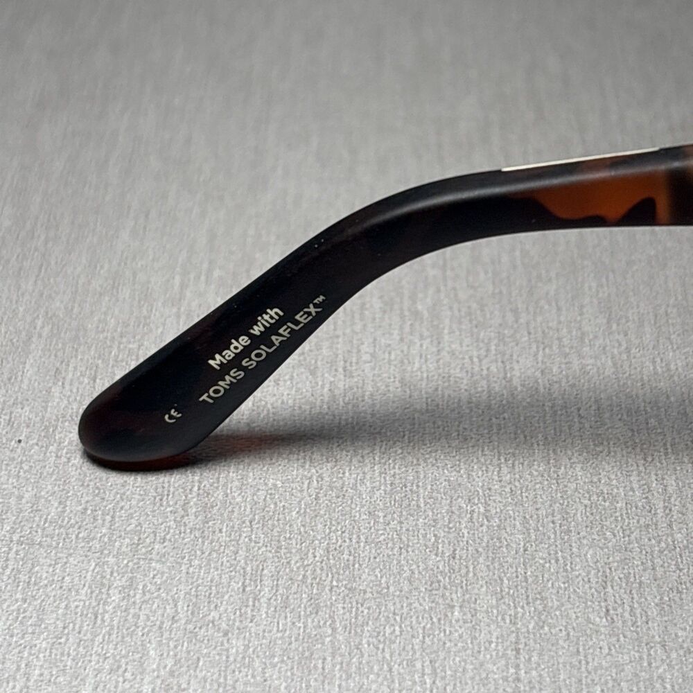 Toms Sunglasses Traveler Collection Sydney Apricot Cat Eye Tortoise FRAMES ONLY - Picture 15 of 16